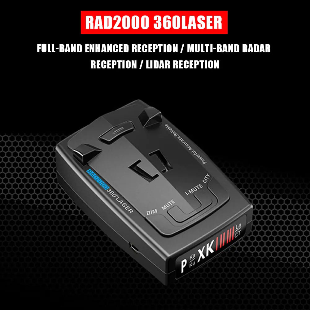 Car Laser Radar Detector